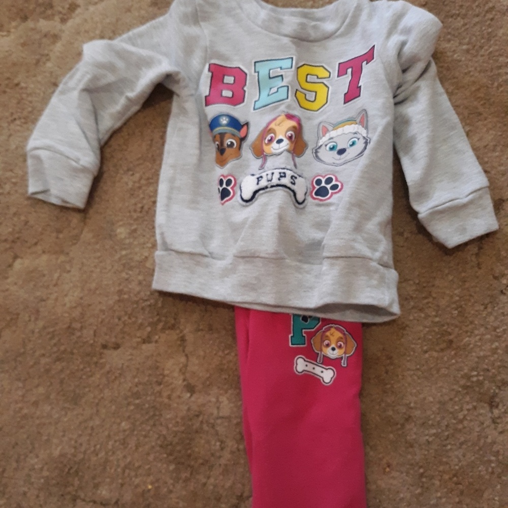 18 month  paw patrol outfit